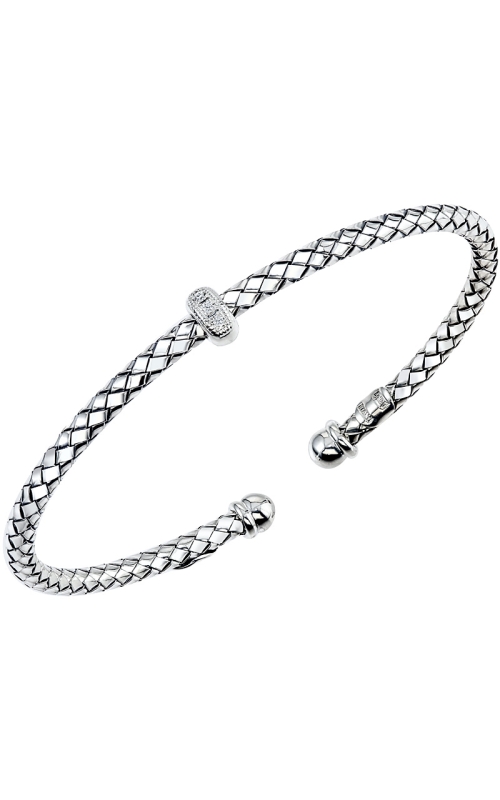 Sterling Silver (925) Bangle Bracelet 001-610-01011