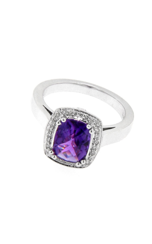 14K White Gold Gemstone Ring 001-200-00045