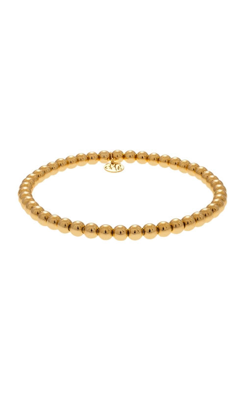 18K Yellow Gold Stretch Bracelet 001-803-00016