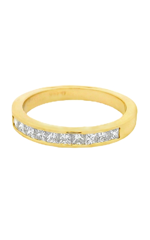 14K Yellow Gold Channel Set Wedding Band 001-110-00305