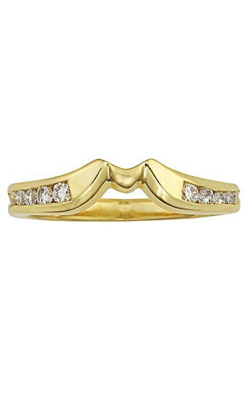 14K Yellow Gold Channel Set Wedding Band 001-110-00147