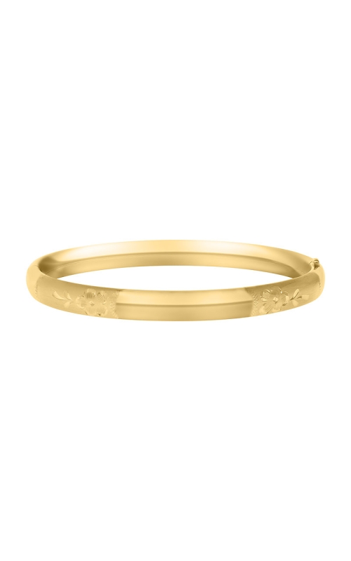 14K Yellow Gold Bangle Bracelet 001-440-00674