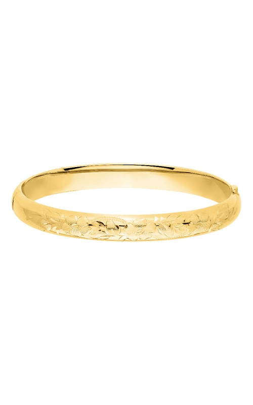 14K Yellow Gold Bangle Bracelet 001-440-00675