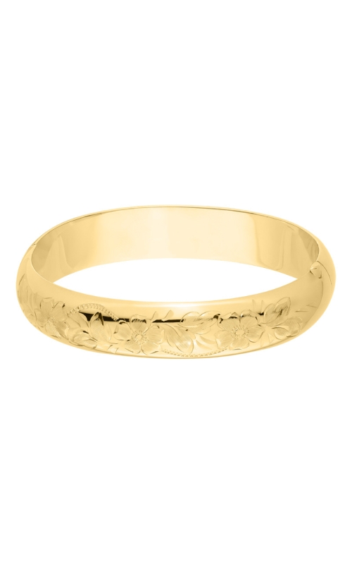 14K Yellow Gold Bangle Bracelet 001-440-00679