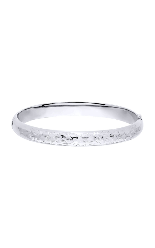 Sterling Silver (925) Bangle Bracelet 001-610-01015