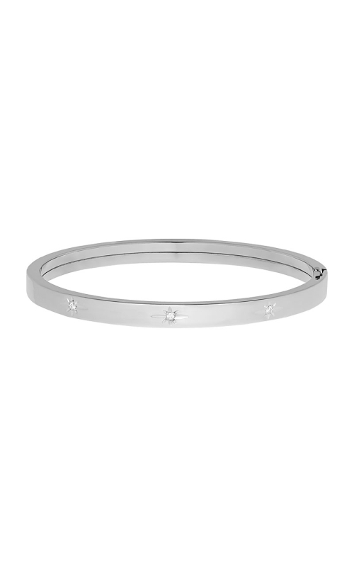 Sterling Silver (925) Bangle Bracelet 001-610-01018