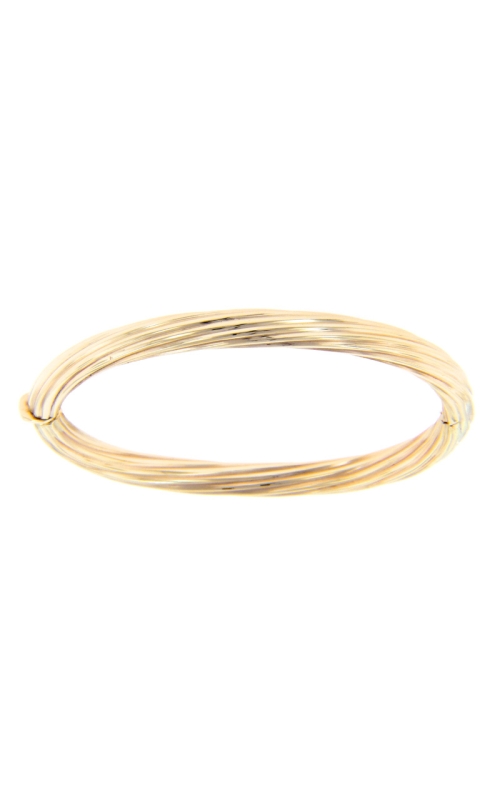 14K Yellow Gold Bangle Bracelet 001-440-00638