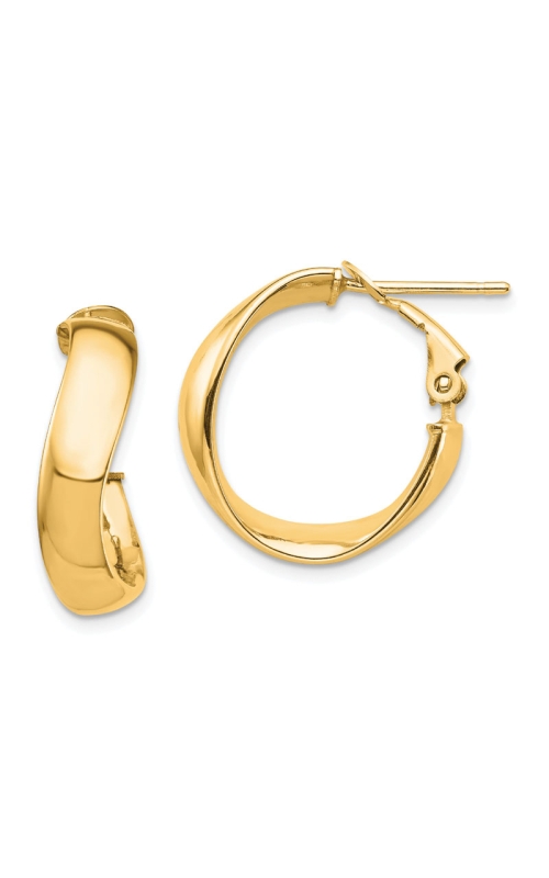 14K Yellow Gold Hoop Earring 001-425-01627