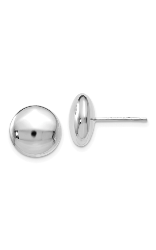 14K White Gold Stud Earring 001-425-01533