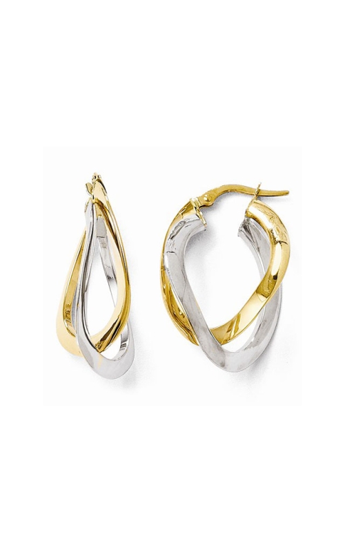 14K Yellow Gold Hoop Earring 001-425-01544