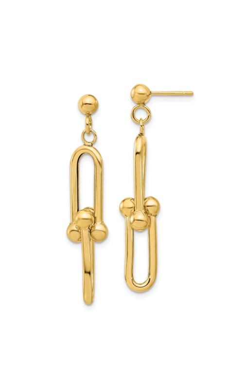 14K Yellow Gold Drop Earring 001-425-01501