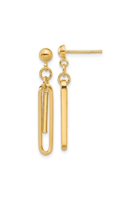 14K Yellow Gold Drop Earring 001-425-01502